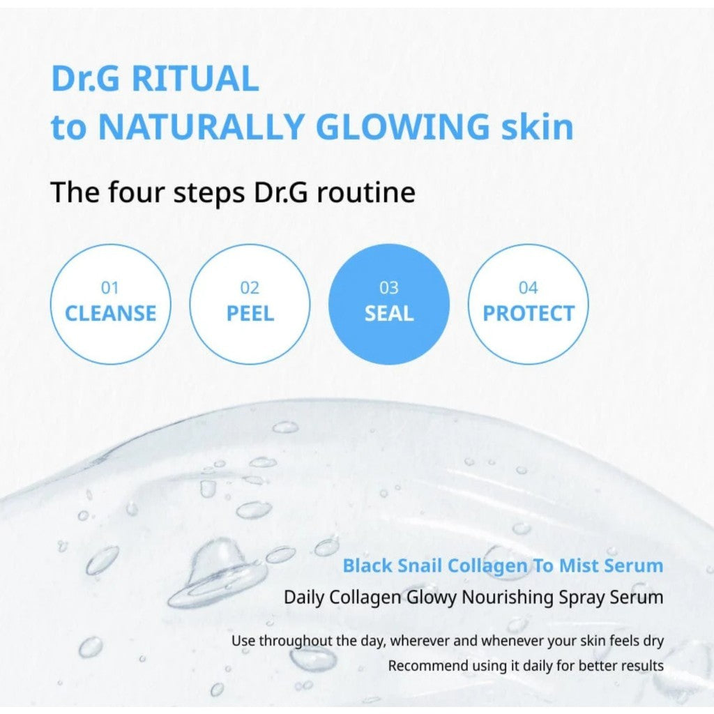 DR.G BLACK SNAIL COLLAGEN TO MIST SERUM, 100mL
