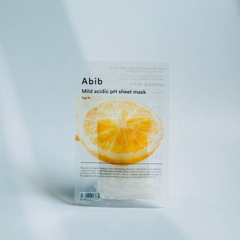 Abib Mild Acidic pH Sheet Mask (5 Types) / Gummy Sheet Mask (4 Types)