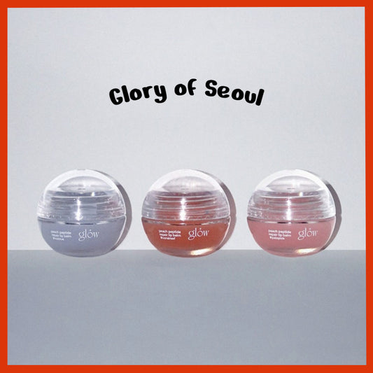 GLOW Peach Peptide Lip Balm 3scents