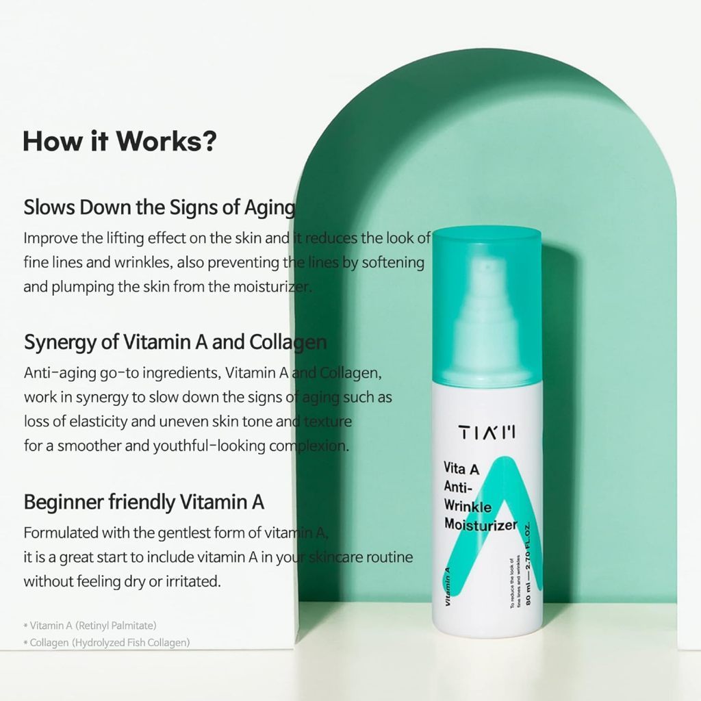 TIAM Vita A Anti Wrinkle Moisturizer 80ml