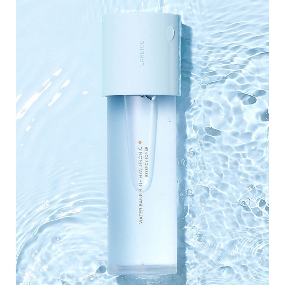 Tônico Facial LANEIGE Water Bank Blue com Ácido Hialurônico 160ml (2 Tipos) │ para Pele Normal e Seca / para Pele Oleosa e Mista