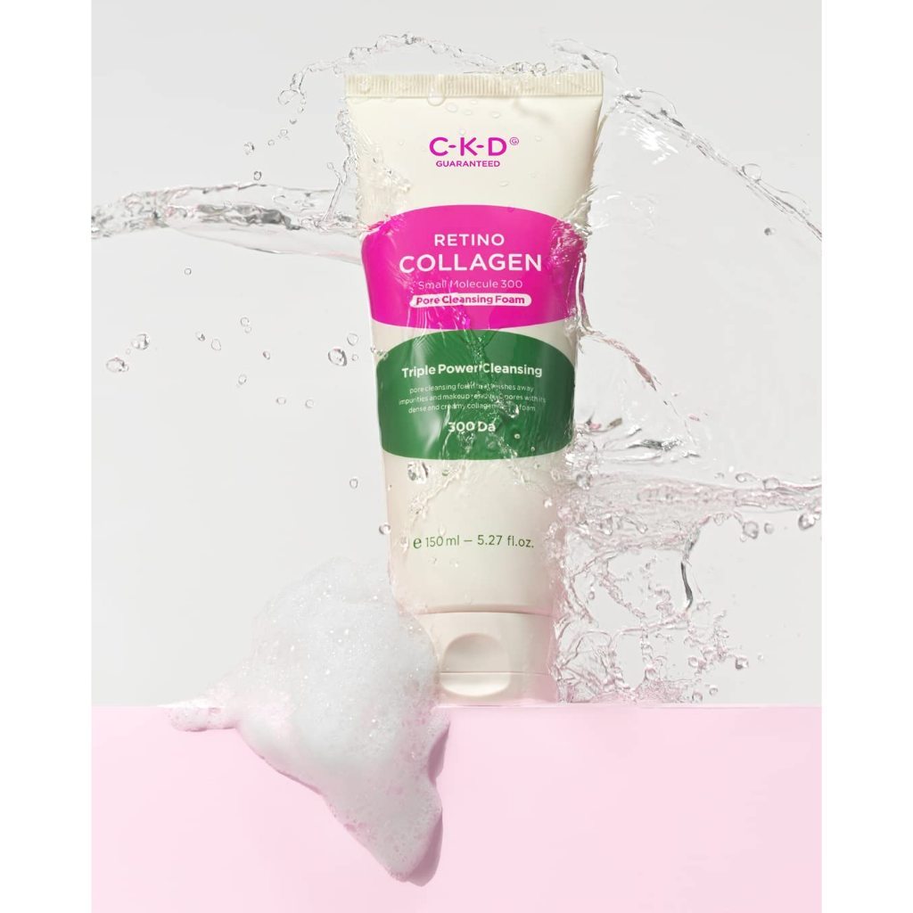 Espuma limpiadora de poros CKD Retino Collagen Small Molecule 300 150 ml