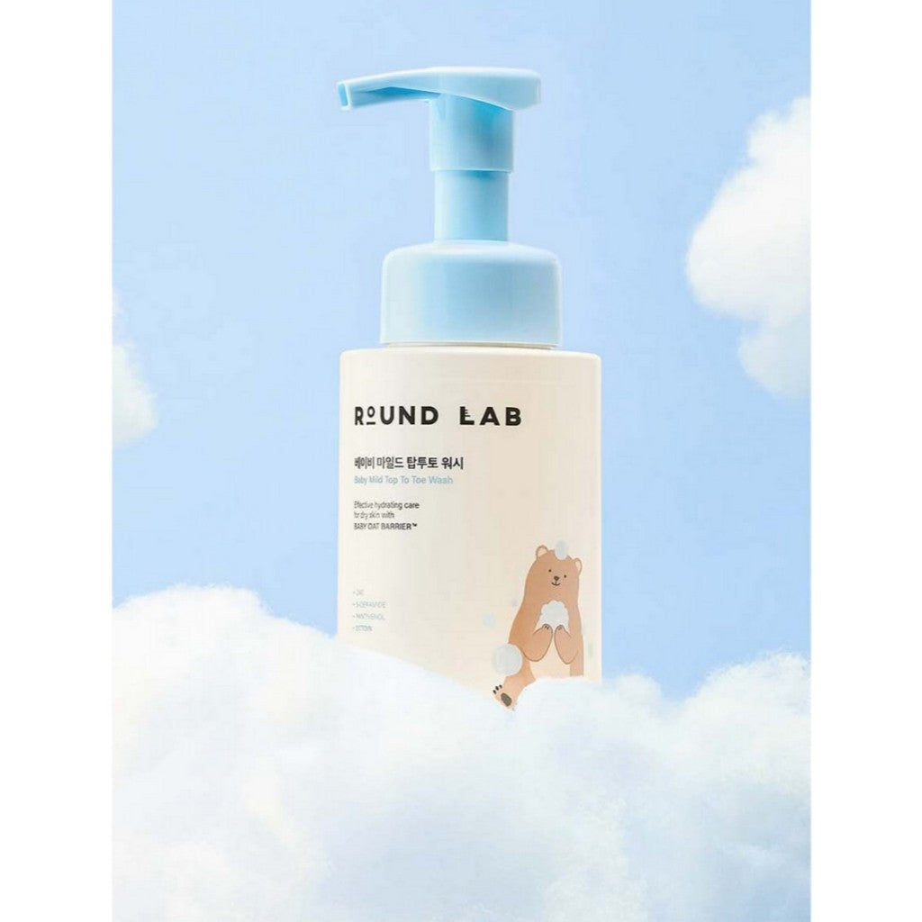 ROUND LAB  Baby Mild Top To Toe Wash, 300mL