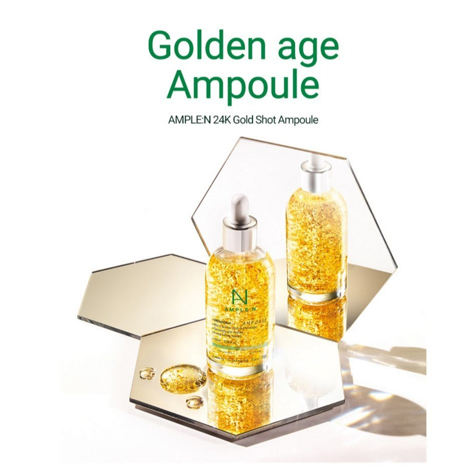 [AMPLE:N] 24K Gold Shot Ampoule, 100mL