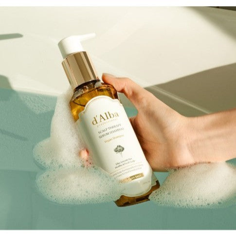 d'Alba Vegan Repairing Scalp Therapy Serum Shampoo 65ml / 275ml