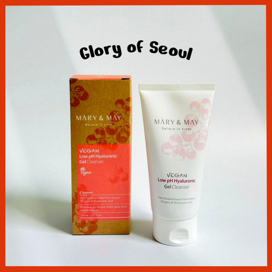 MARY&MAY Vegan Low pH Hyaluronic Gel Cleanser 150ml