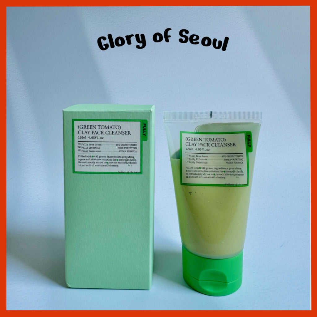 Fully Green Tomato Clay Mask Cleanser 30ml, 120ml