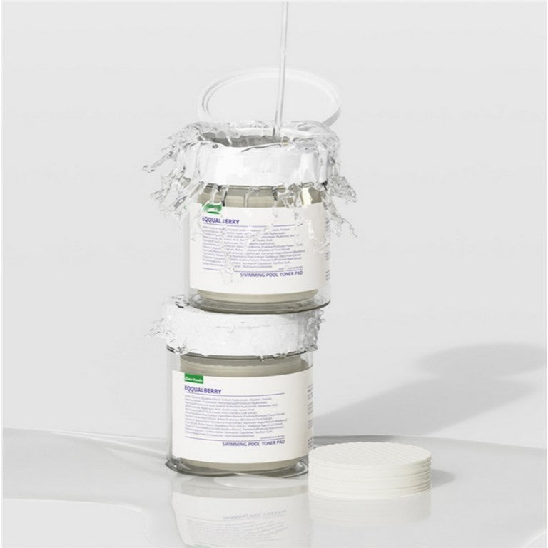 EQQUALBERRY Vegan Swimming Pool Toner Pads (70 Pads)