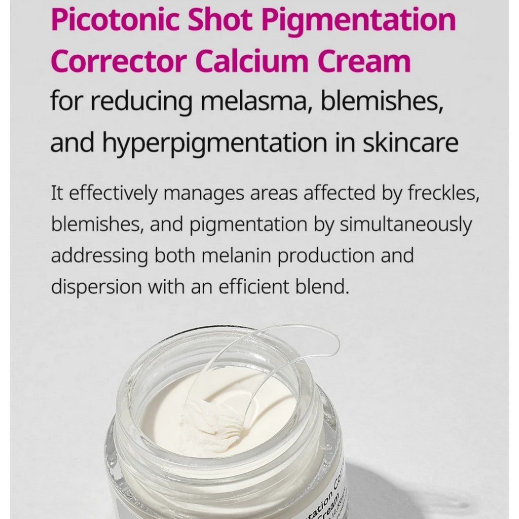 Dr.Melaxin Cemenrete Picotonic Shot Pigmentation Corrector Line (Cream 25g / Ampoule 30mL)