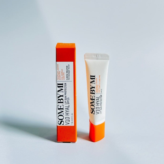 Some By Mi V10 Hyal Lip Sun Protector 7 ml (3 colores) │ Berry / Clear / Rosy