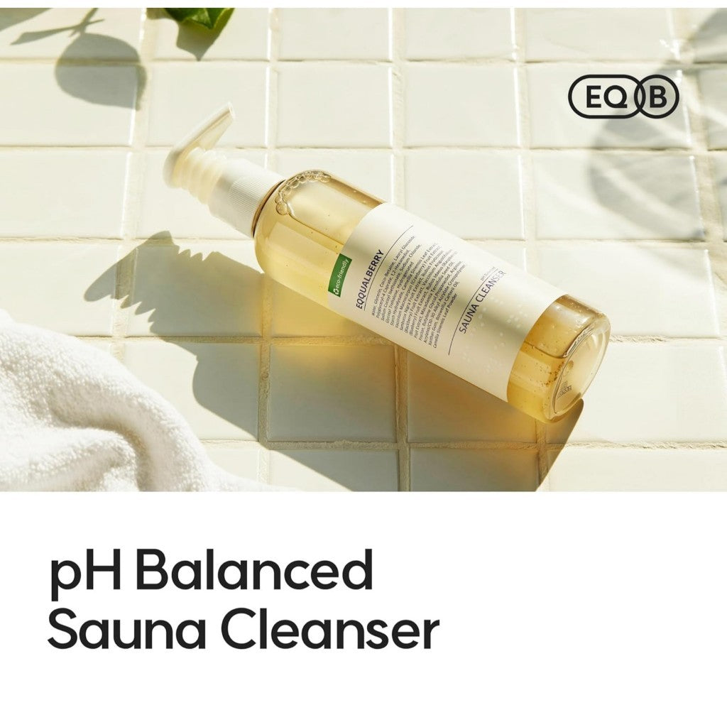 EQQUALBERRY pH Balanced Sauna Cleanser, 200mL