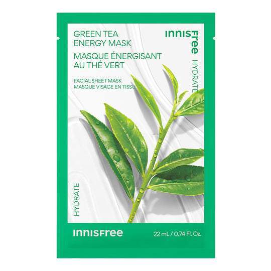 Innisfree Energy Sheet Mask Green Tea 1Sheet