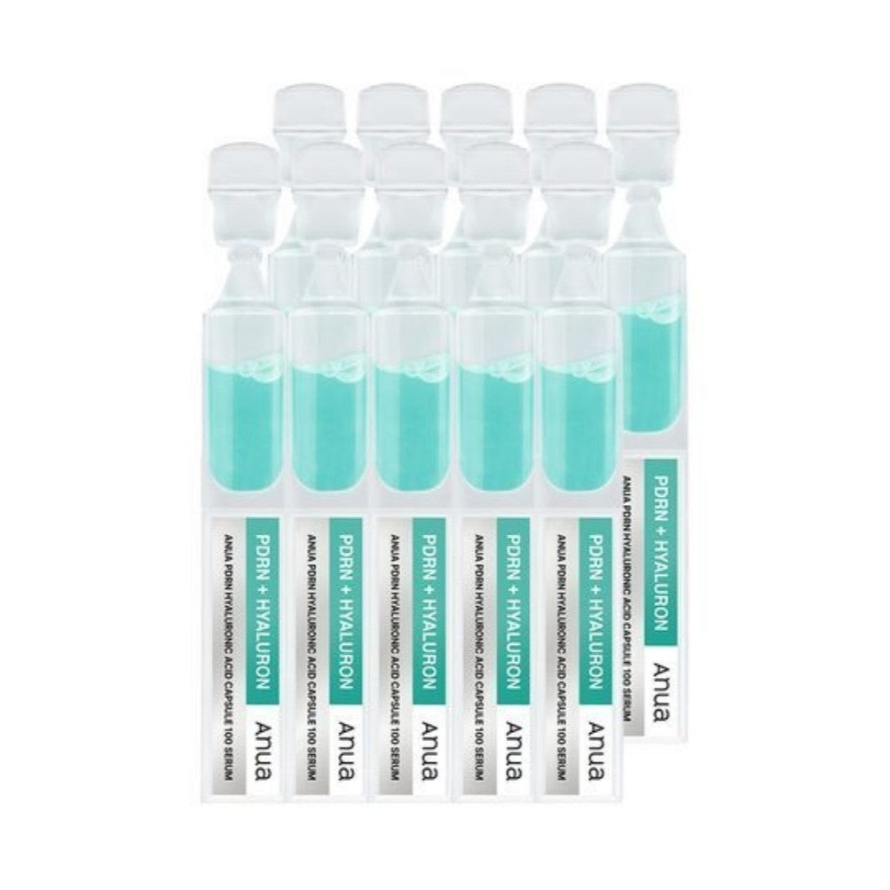 ANUA PDRN Hyaluronic Acid Capsule 100 Serum 1ml  (2 Options)
