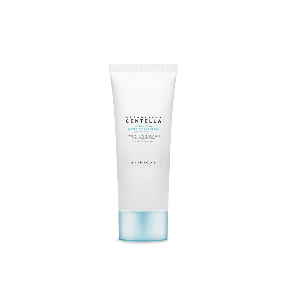 SKIN1004 Madagascar Centella Hyalu-Cica Water-Fit Sun Serum SPF50+ PA++++ (3 Options) │ 50ml / 100ml / Twin Pack