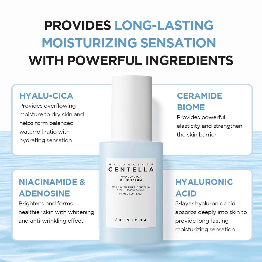 SKIN1004 Madagascar Centella Hyalu-Cica Blue Serum MINI 30ml