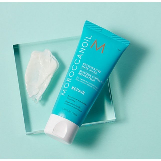 Mascarilla reparadora para el cabello Moroccanoil, 75 mL (tubo)