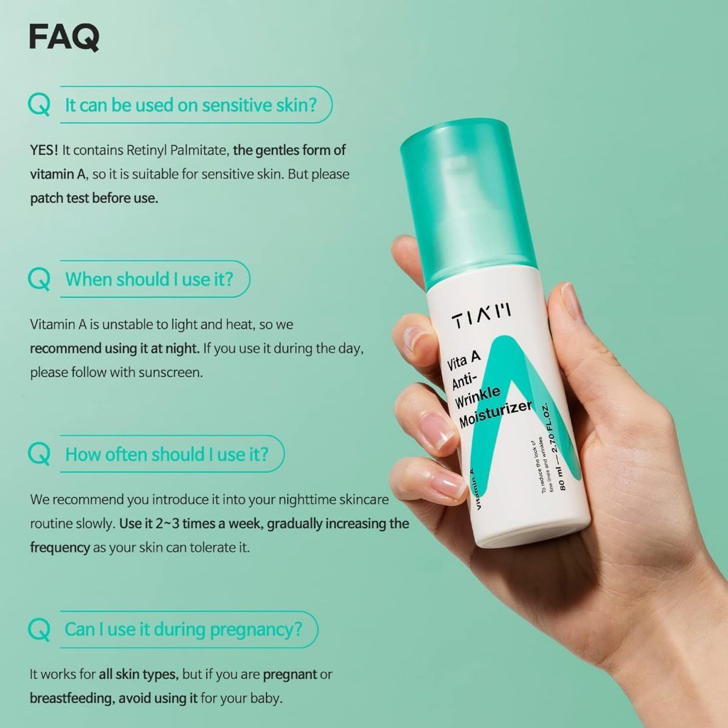TIAM Vita A Anti Wrinkle Moisturizer 80ml