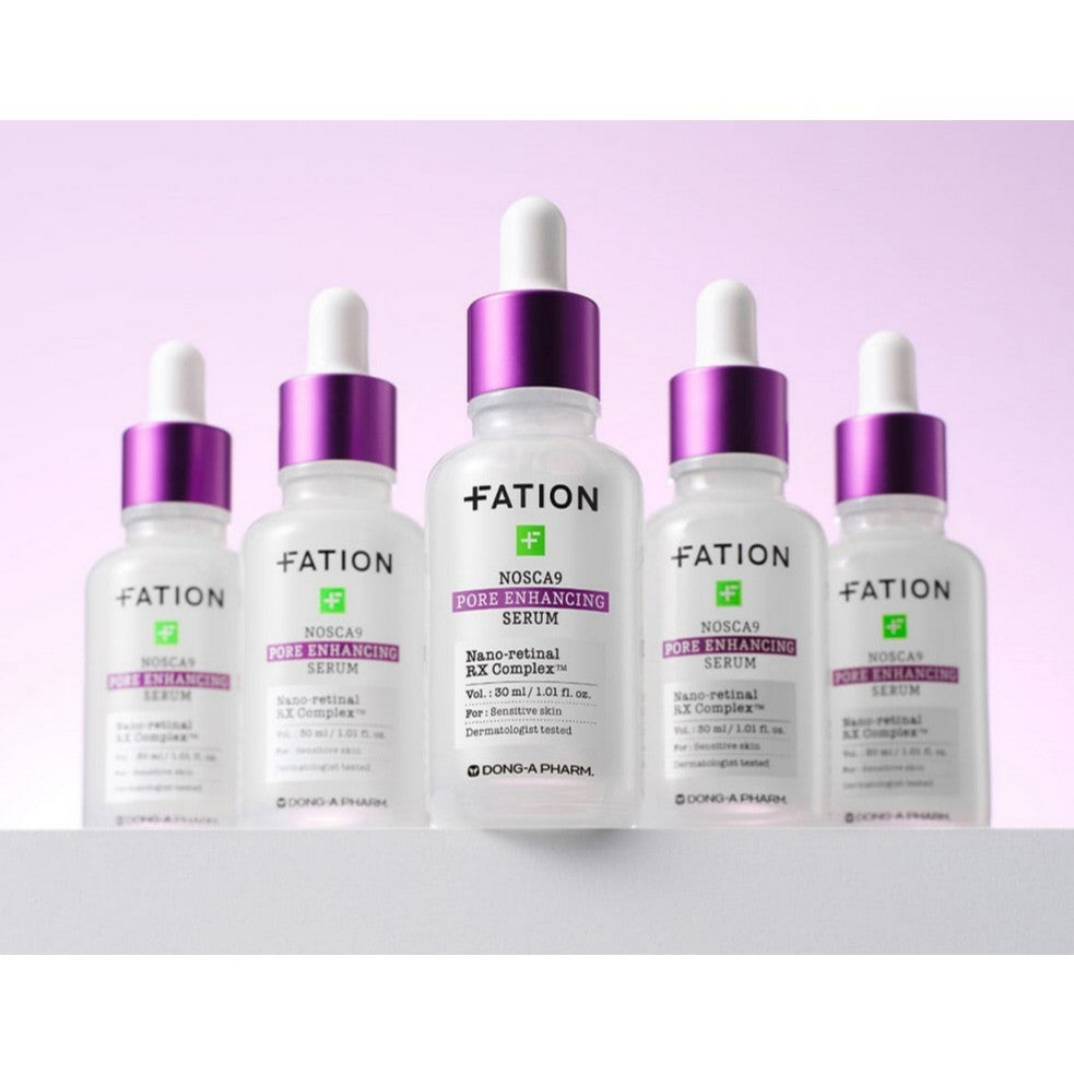 FATION Nosca9 Pore Enhancing (Cream 45mL / Serum 30mL)
