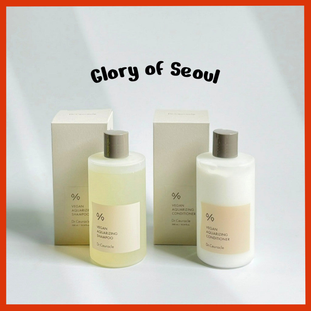 Dr.Ceuracle Vegan Aquarizing Shampoo/Conditioner 300ml