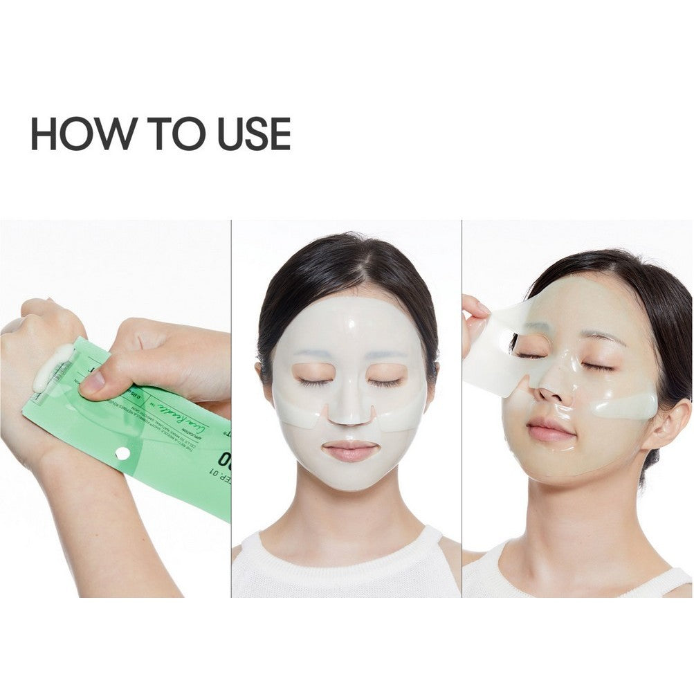 VT Reedle Shot 100 2-Step Hydrogel Mask (Step 1: 1.5 g / Step 2: 33 g) 5 Types (Reti-A / Collagen / Pro Cica / Vita-Light / Hydrop)