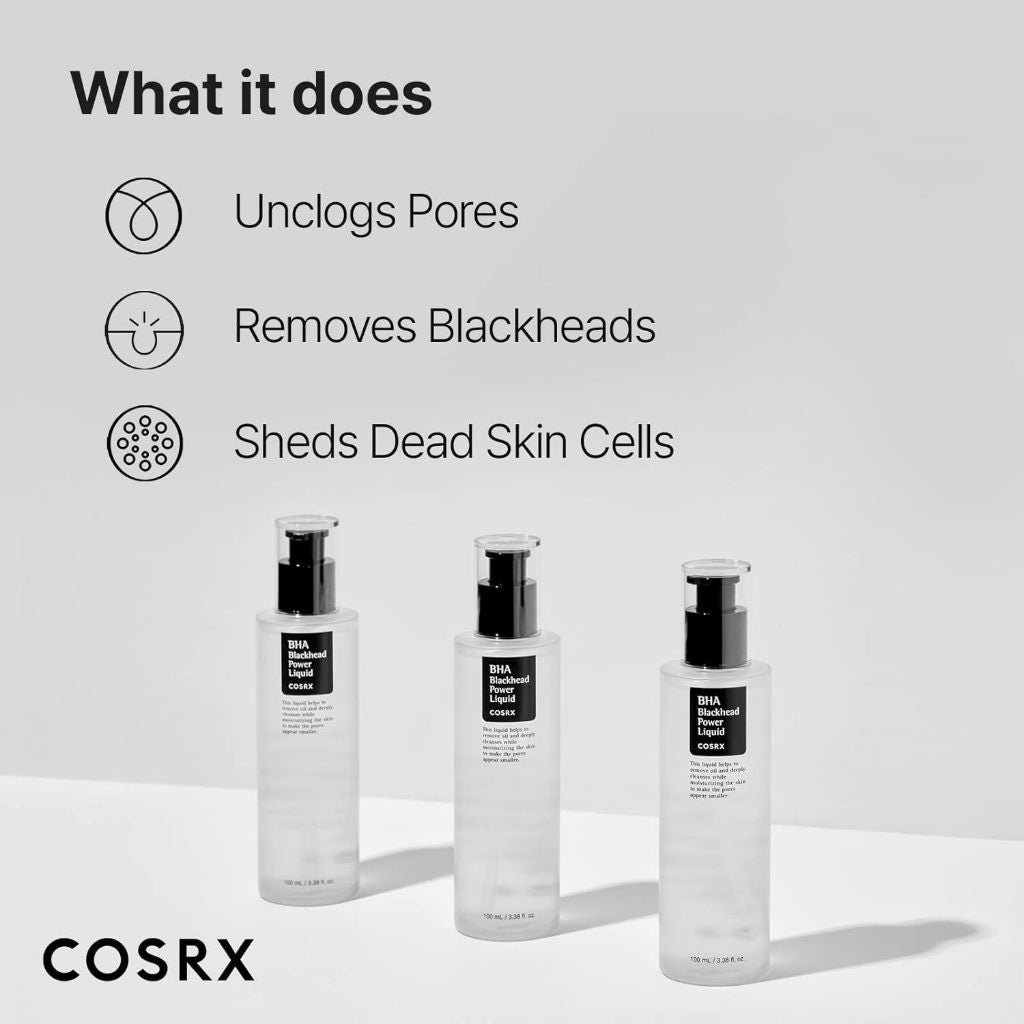 [MINI] COSRX Niacinamide 2% + BHA 4% Blackhead Power Liquid 50ml