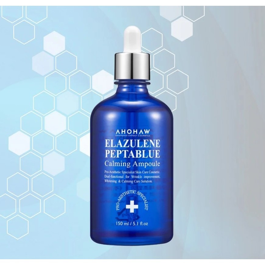 AHOHWA Elazulene Peptablue Calming Ampoule 50ml