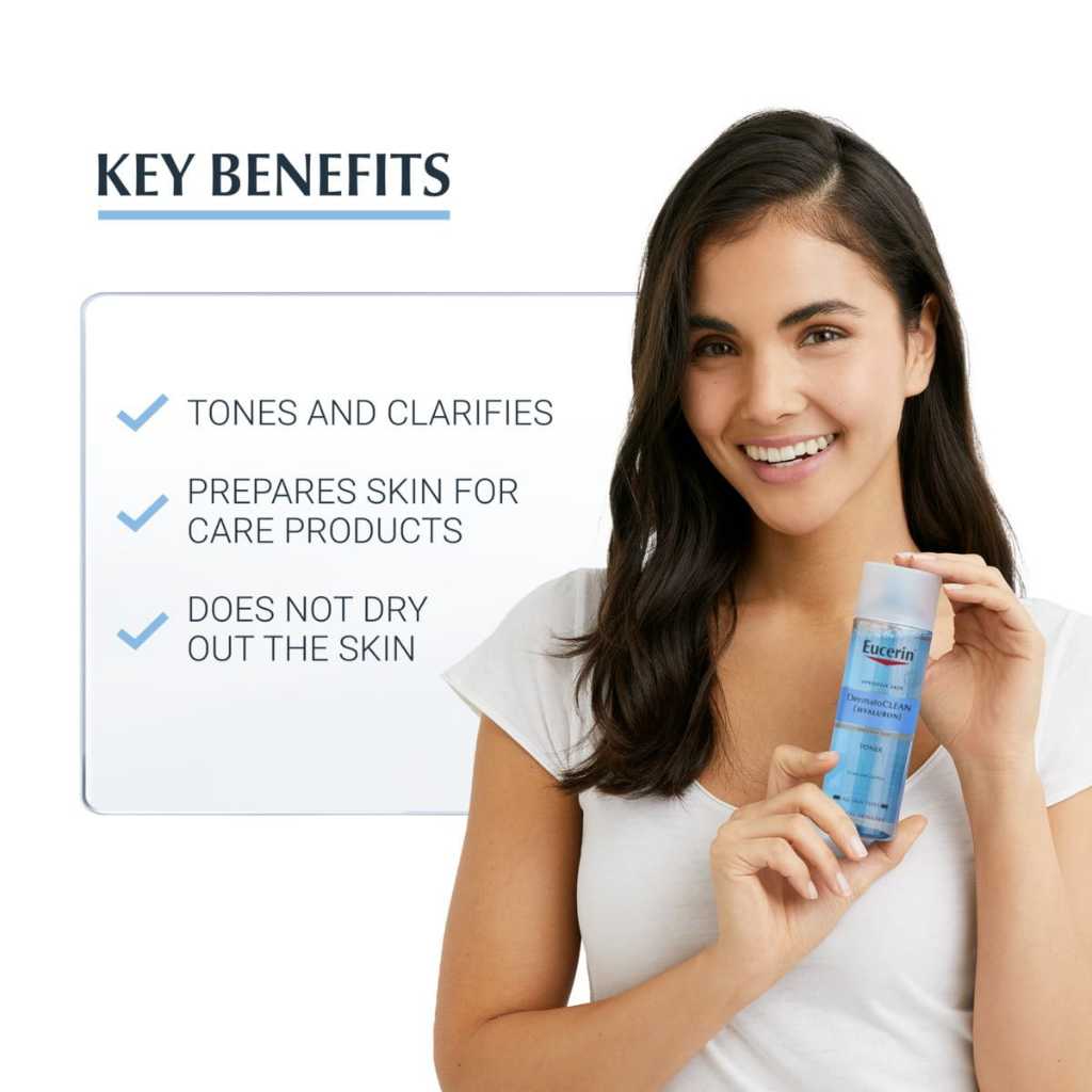 EUCERIN DermatoClean Tónico Clarificante 200ml