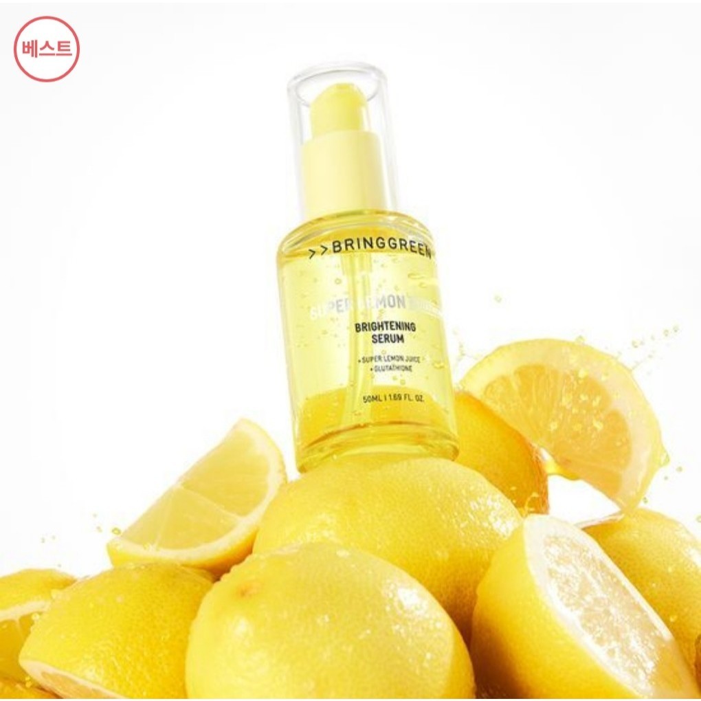 [Bring Green] Super Lemon Glutathione Brightening Serum, 50mL - No Box