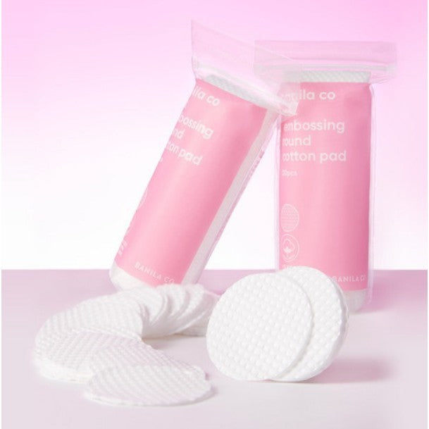 Banila Co Soft Embossing Round Cotton Cotton Pad 120PCS