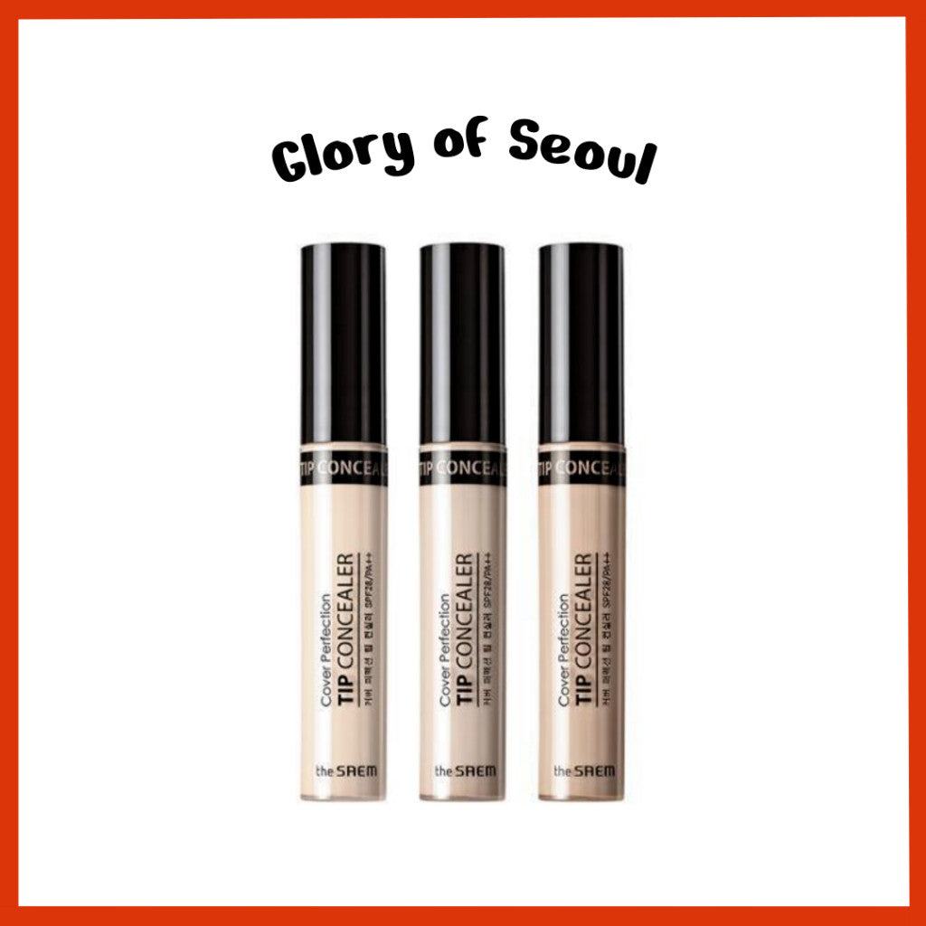 THE SAEM Cover Perfection Tip Concealer, 6.5g 10 Colores