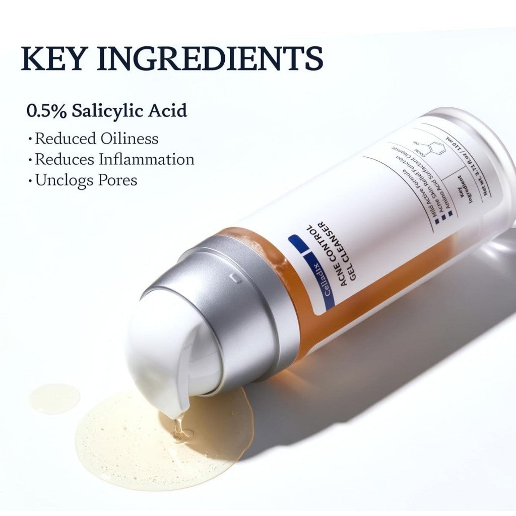 Celladix Acne Control 131 Gel Cleanser, 110mL
