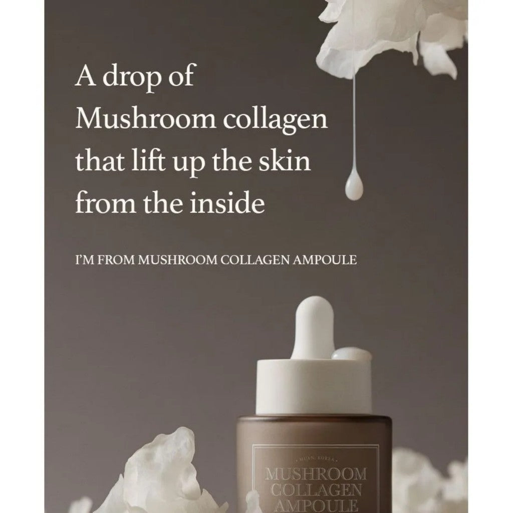 I’m from Mushroom Collagen Line (2Types) Mushroom Collagen Cream, 50mL / Mushroom Collagen Ampoule, 30mL