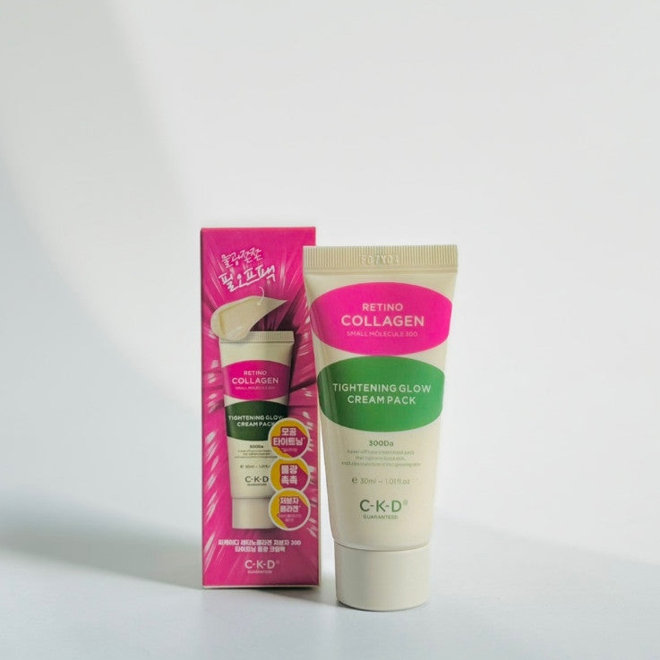 Mascarilla en crema reafirmante y luminosa con colágeno de molécula pequeña 300 de CKD Retino 30ml / 50ml / 80ml