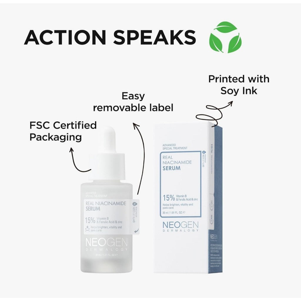 DERMALOGY by NEOGEN Real Niacinamide 15% Serum, 30mL