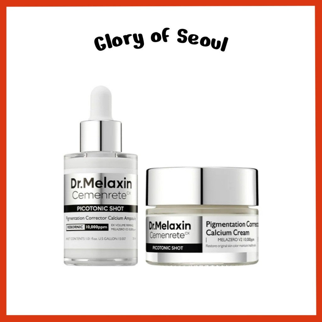 Dr.Melaxin Cemenrete Picotonic Shot Pigmentation Corrector Line (Cream 25g / Ampoule 30mL)