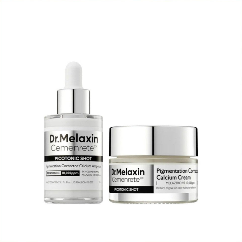 Dr.Melaxin Cemenrete Picotonic Shot Linha Corretora de Pigmentação (Creme 25g / Ampola 30mL)