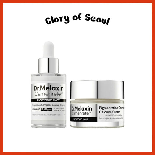 Dr.Melaxin Cemenrete Picotonic Shot Pigmentation Corrector Line (Cream 25g / Ampoule 30mL)