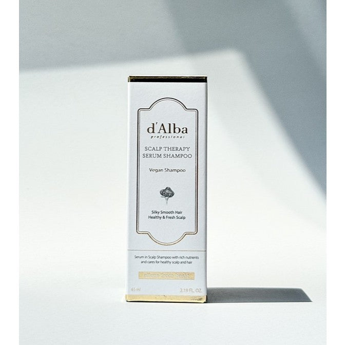 d'Alba Vegan Repairing Scalp Therapy Serum Shampoo 65ml / 275ml