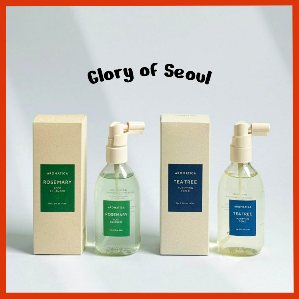 AROMATICA Rosemary Root Enhancer/ Tea Tree Purifying Tonic 100ml