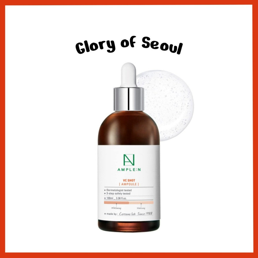 AMPLE:N VC Shot Serum, 100mL - Anti-Aging Face Serum with Vitamin C