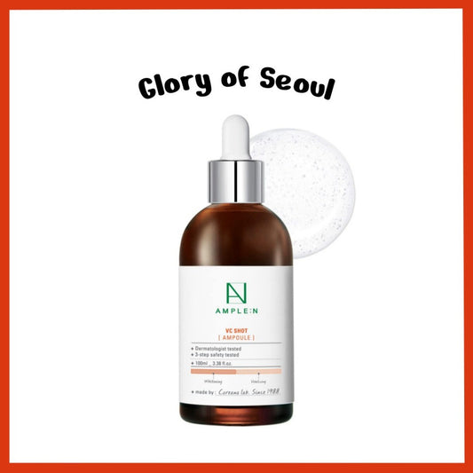 AMPLE:N VC Shot Serum, 100mL - Anti-Aging Face Serum with Vitamin C