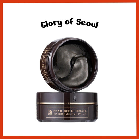 BENTON Snail Bee Ultimate Hydrogel Eye Patch (60pcs) - Hydrating Eye Patches | Snail Mucin Eye Patches | Reusable Eye Patches | Cooling Eye Patches