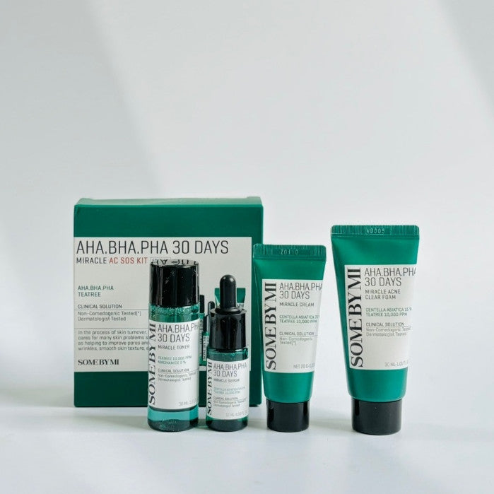 [KIT] SOME BY MI Mircle AHA BHA PHA 30Days Trial Kit