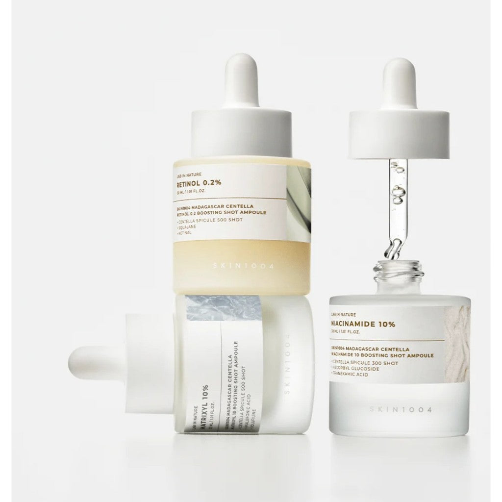 SKIN1004 Madagascar Centella Boosting Shot Ampoule Collection 30ml (3 Types)