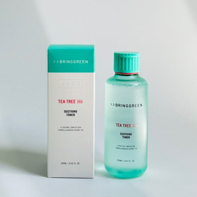BRING GREEN Tea Tree CICA Soothing / Artemisia Cera Calming Toner 250ml (2 Options)