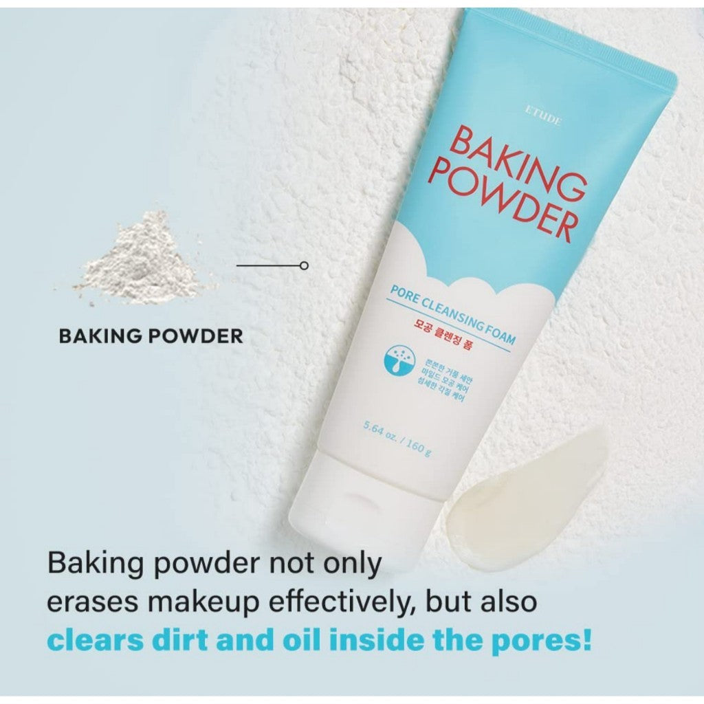 Espuma Limpiadora ETUDE Baking Powder (3 tipos) │ Poros / B.B Deep