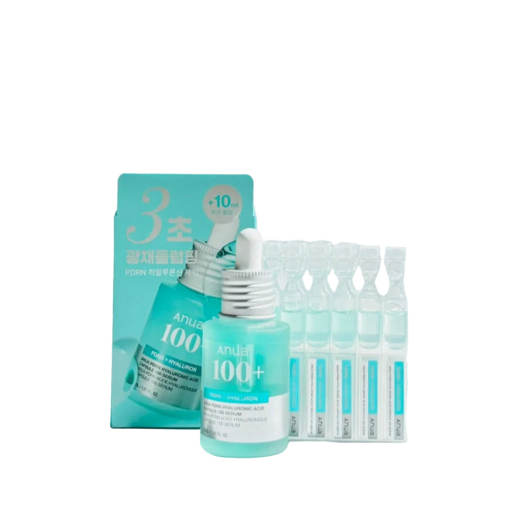 [SET] ANUA PDRN Hyaluronic Acid Capsule 100 Serum Promotional Set 30ml*1ea + 1ml*5ea