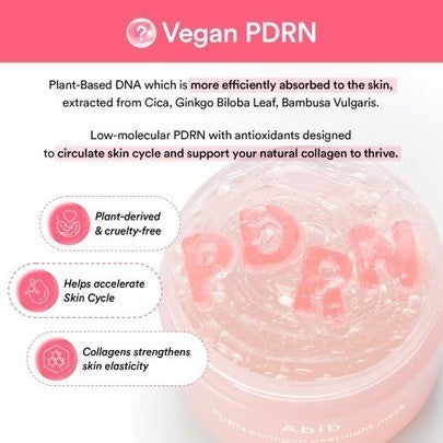 Abib Overnight Mask Jelly 80ml (2 Types) | Rice Probiotics Barrier / PDRN Collagen Mask Firming