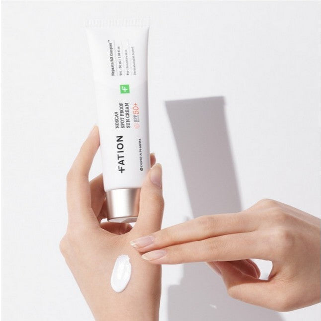 [FATION] Nosca9 Spot Proof Suncream 50ml/UV Aging Skin Barrier Sun Serum 40ml