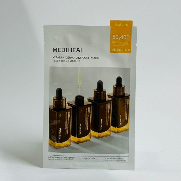 MEDIHEAL Ampoule Mask 25ml 3TYPE ( TEATREE, Vita, Madecassoside)